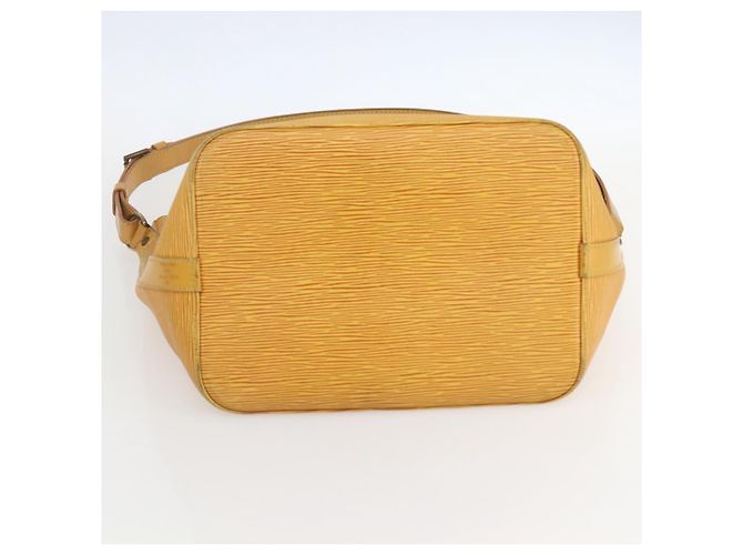 Noe LOUIS VUITTON Borsa a Spalla Petit Noé Epi Gialla M44109 LV Auth 153869 Giallo - vista 9