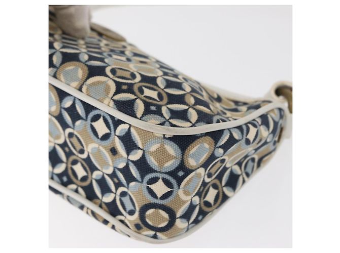 Céline CELINE Accessory Pouch Canvas Navy Auth 154611 Navy blue - view 11