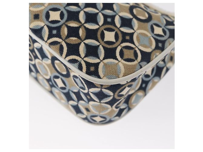 Céline CELINE Accessory Pouch Canvas Navy Auth 154611 Navy blue - view 13