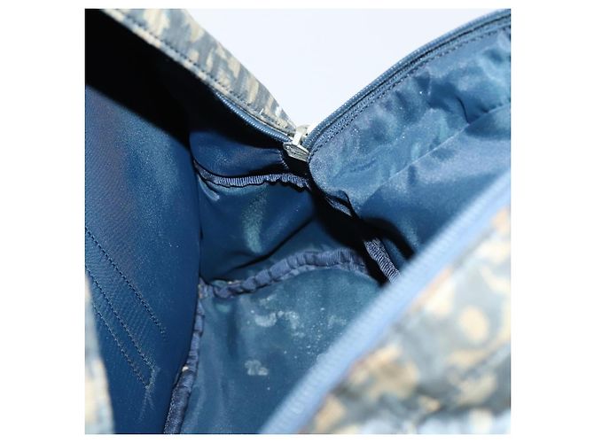 Christian Dior Trotter Canvas Backpack PVC Blue Silver Auth bs31270 Silvery - view 21