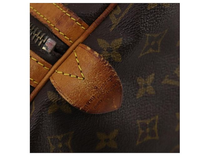 LOUIS VUITTON Borsa Boston Sac Souple 55 Monogram M41622 LV Auth BA7892 Monogramma - vista 15