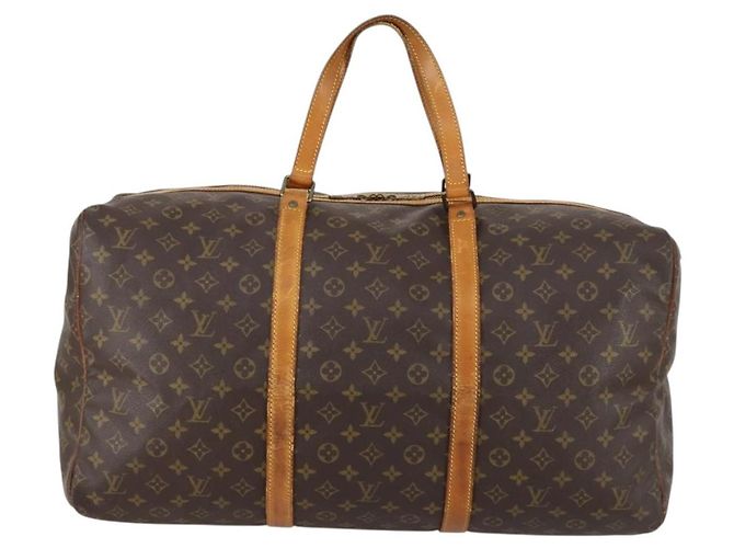 LOUIS VUITTON Borsa Boston Sac Souple 55 Monogram M41622 LV Auth BA7892 Monogramma - vista 2