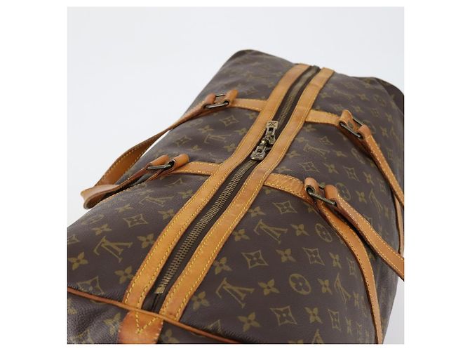 LOUIS VUITTON Borsa Boston Sac Souple 55 Monogram M41622 LV Auth BA7892 Monogramma - vista 6