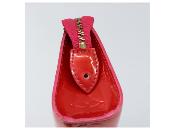 LOUIS VUITTON Estojo Cosmético Vernis Rosa Pop M93647 LV Auth BA8375 - vista 12
