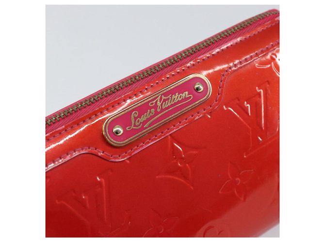 LOUIS VUITTON Estojo Cosmético Vernis Rosa Pop M93647 LV Auth BA8375 - vista 13