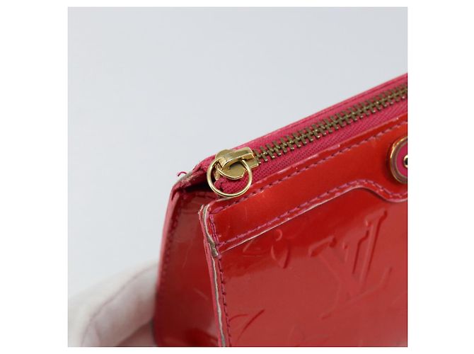 LOUIS VUITTON Estojo Cosmético Vernis Rosa Pop M93647 LV Auth BA8375 - vista 14