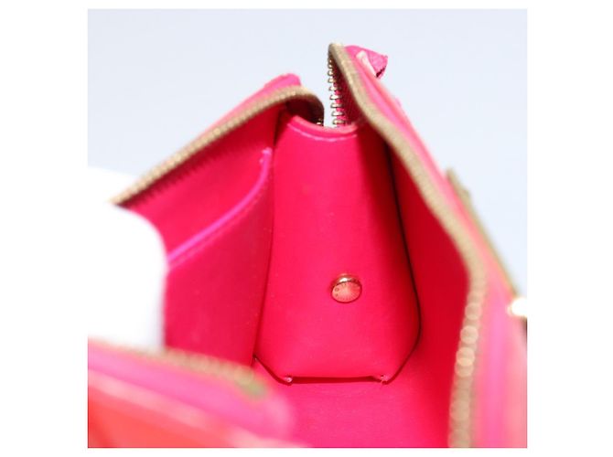 LOUIS VUITTON Estojo Cosmético Vernis Rosa Pop M93647 LV Auth BA8375 - vista 17