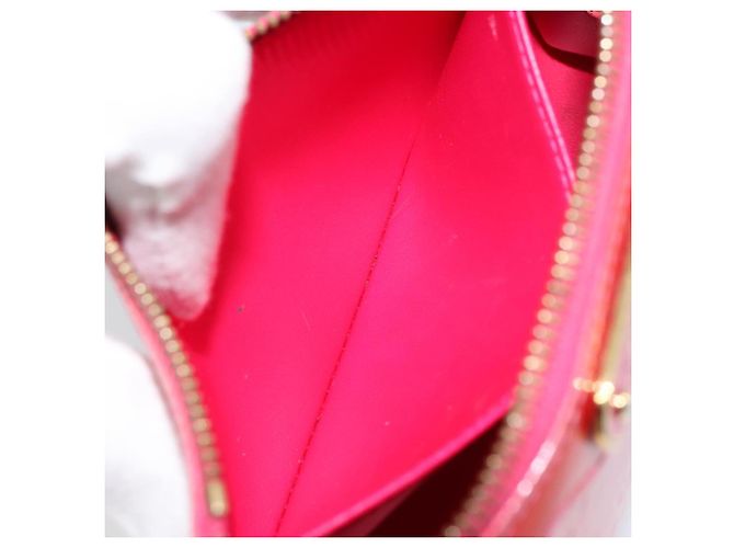 LOUIS VUITTON Estojo Cosmético Vernis Rosa Pop M93647 LV Auth BA8375 - vista 19