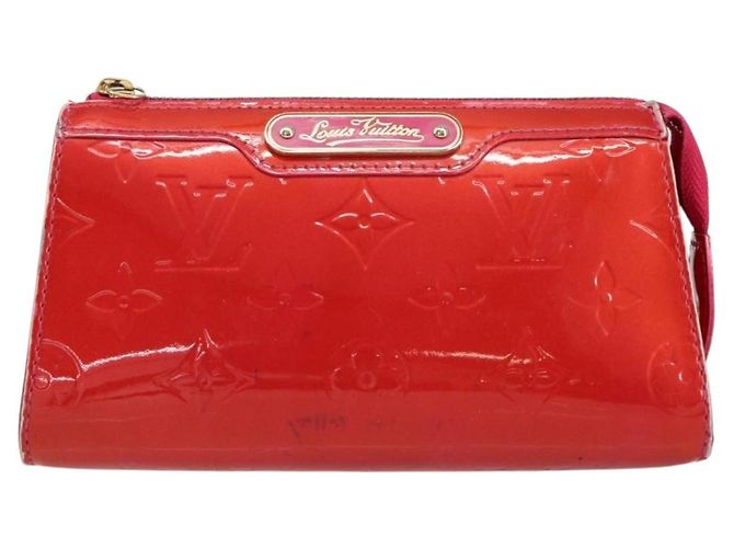 LOUIS VUITTON Estojo Cosmético Vernis Rosa Pop M93647 LV Auth BA8375 - vista 2