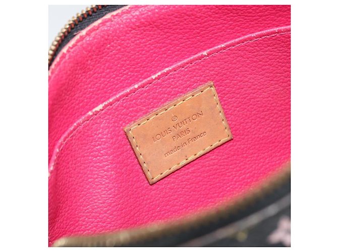LOUIS VUITTON Pochette Pouch Monogram Multicolore Nero M47355 LV Auth 151368V - vista 14