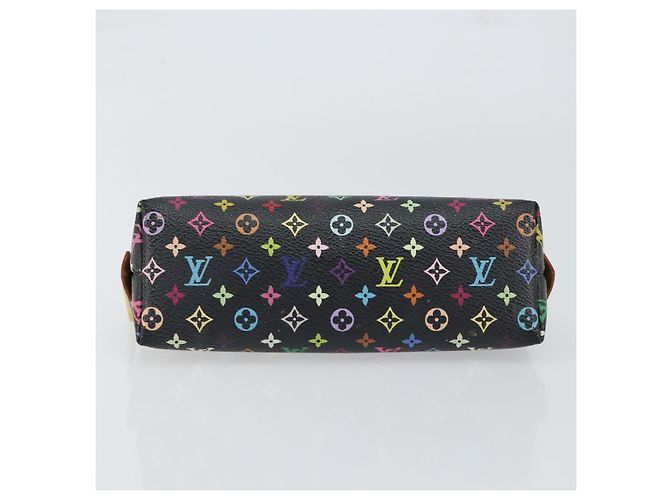 LOUIS VUITTON Pochette Pouch Monogram Multicolore Nero M47355 LV Auth 151368V - vista 7