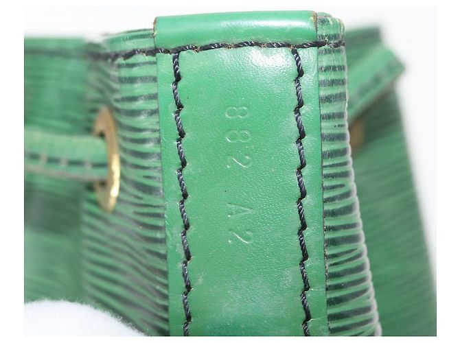 LOUIS VUITTON Borsa a Spalla Epi Noe Verde M44004 LV Auth BA8481 - vista 12