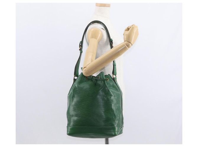 LOUIS VUITTON Borsa a Spalla Epi Noe Verde M44004 LV Auth BA8481 - vista 23