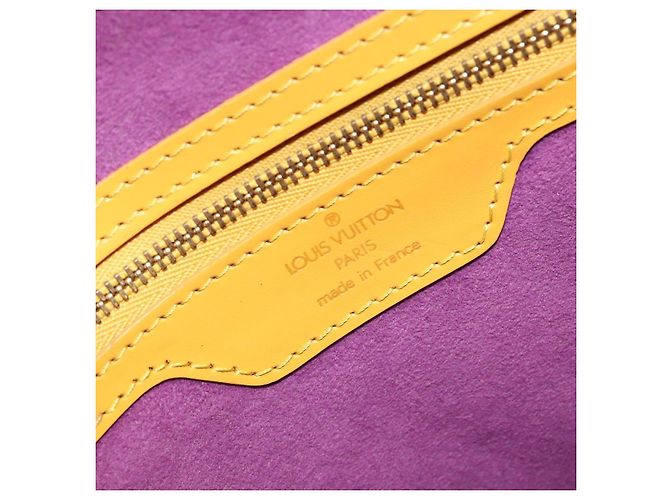 LOUIS VUITTON Borsa a Spalla Epi Saint Jacques Gialla M52269 Auth 153841 Giallo - vista 17