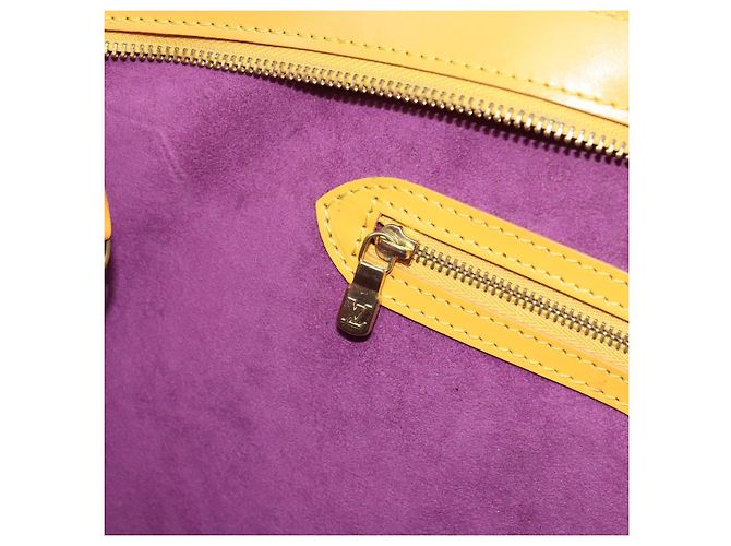 LOUIS VUITTON Borsa a Spalla Epi Saint Jacques Gialla M52269 Auth 153841 Giallo - vista 20