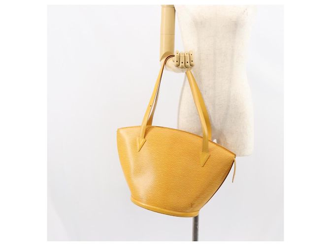 LOUIS VUITTON Borsa a Spalla Epi Saint Jacques Gialla M52269 Auth 153841 Giallo - vista 22