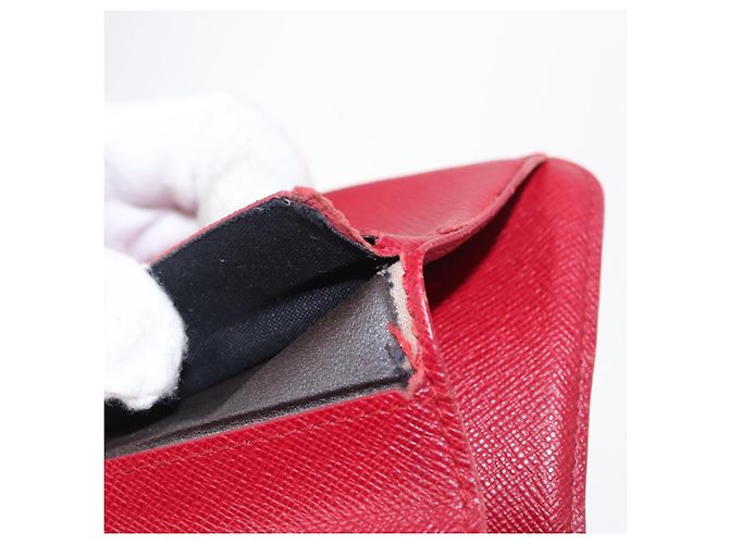 LOUIS VUITTON Monogram Cherry Compact Zip Bifold Wallet M95005 LV Auth 154887 - view 17