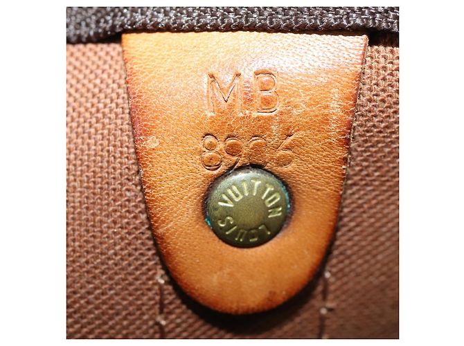 LOUIS VUITTON Borsa Boston Monogram Keepall 50 M41426 LV Auth 154814 Monogramma - vista 21