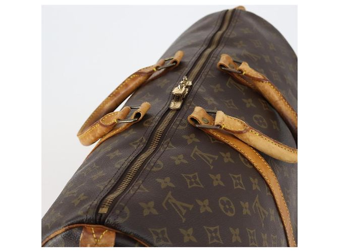 LOUIS VUITTON Borsa Boston Monogram Keepall 50 M41426 LV Auth 154814 Monogramma - vista 6