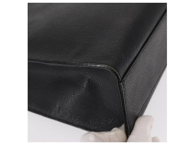 Borsa a Spalla in Pelle Nera e Oro VALENTINO Auth bs31441 Nero D'oro - vista 15