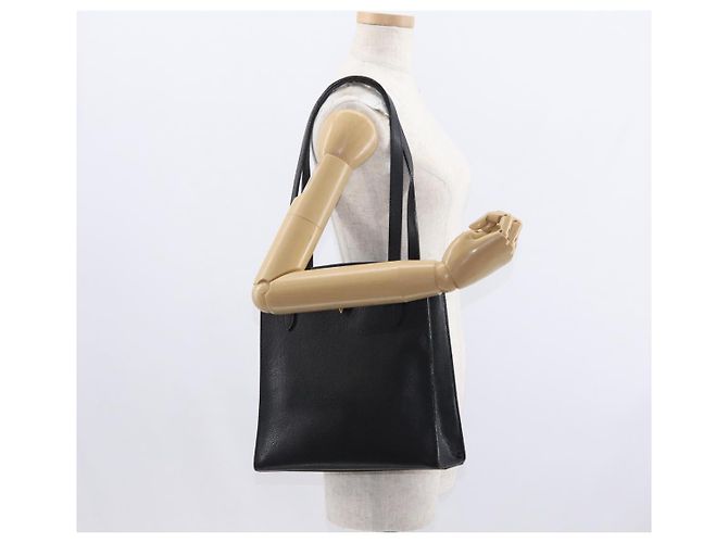 Borsa a Spalla in Pelle Nera e Oro VALENTINO Auth bs31441 Nero D'oro - vista 22