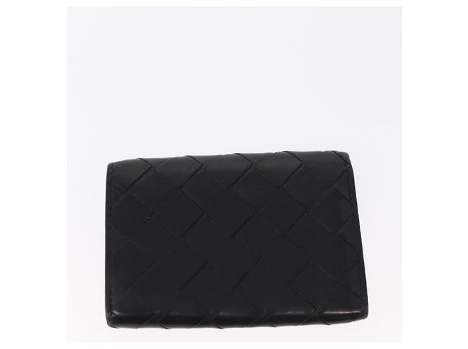 Portafoglio in pelle SAINT LAURENT BOTTEGA VENETA CHANEL 2 pezzi Auth bs31482 Nero Blu - vista 3