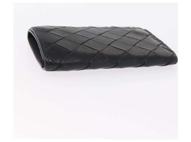 Portafoglio in pelle SAINT LAURENT BOTTEGA VENETA CHANEL 2 pezzi Auth bs31482 Nero Blu - vista 5