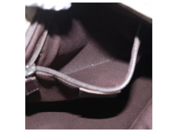 Borsa a spalla GG Supreme in PVC beige e argento di GUCCI 141626 Auth ka605 - vista 23