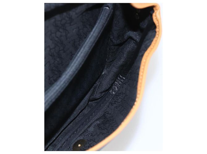 Saint Laurent Borsa a Spalla in Tela Nera e Oro Auth 151604 Nero D'oro - vista 15