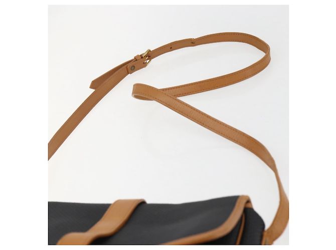 Saint Laurent Borsa a Spalla in Tela Nera e Oro Auth 151604 Nero D'oro - vista 8
