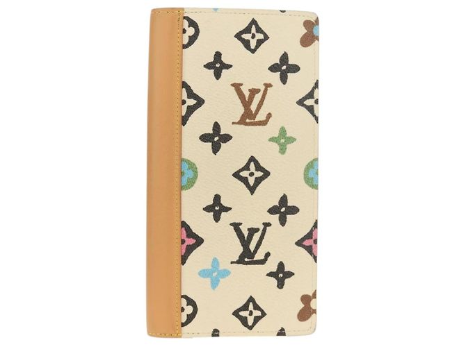 LOUIS VUITTON Cartera NM Craggy Brazza Monogram M83335 Auth 153325M Beige - vista 13