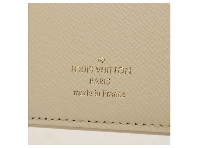 LOUIS VUITTON Cartera NM Craggy Brazza Monogram M83335 Auth 153325M Beige - vista 17