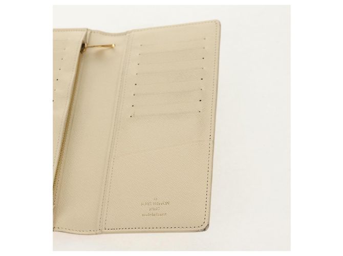 LOUIS VUITTON Cartera NM Craggy Brazza Monogram M83335 Auth 153325M Beige - vista 19