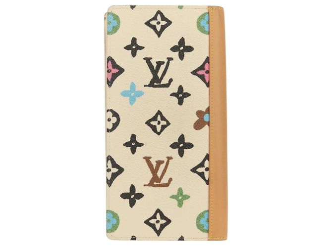 LOUIS VUITTON Cartera NM Craggy Brazza Monogram M83335 Auth 153325M Beige - vista 2