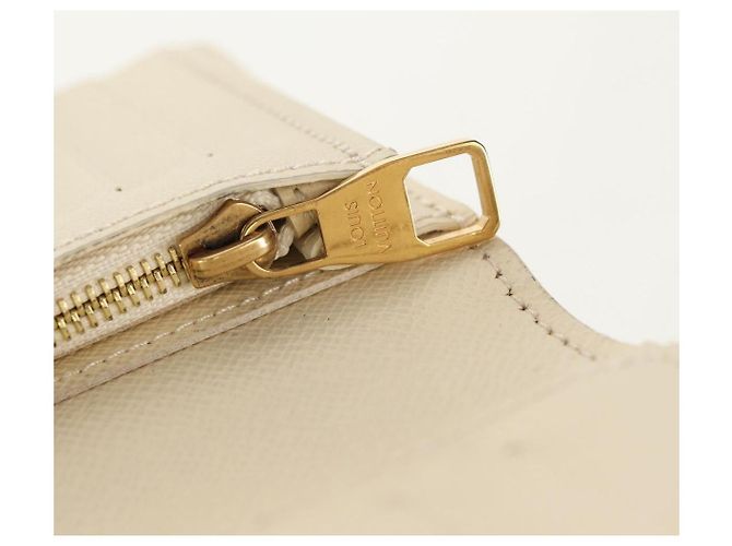 LOUIS VUITTON Cartera NM Craggy Brazza Monogram M83335 Auth 153325M Beige - vista 20