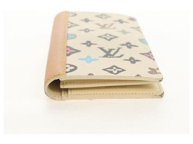 LOUIS VUITTON Cartera NM Craggy Brazza Monogram M83335 Auth 153325M Beige - vista 6