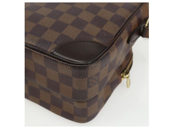 LOUIS VUITTON Borsa a Spalla Amazon Damier Ebene SPO N48074 LV Auth 155271V - vista 12