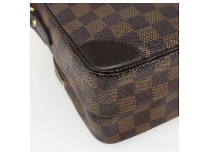 LOUIS VUITTON Borsa a Spalla Amazon Damier Ebene SPO N48074 LV Auth 155271V - vista 13