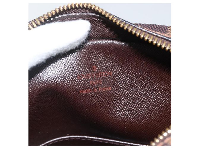 LOUIS VUITTON Borsa a Spalla Amazon Damier Ebene SPO N48074 LV Auth 155271V - vista 15