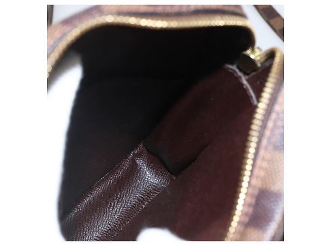 LOUIS VUITTON Borsa a Spalla Amazon Damier Ebene SPO N48074 LV Auth 155271V - vista 17