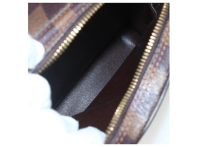 LOUIS VUITTON Borsa a Spalla Amazon Damier Ebene SPO N48074 LV Auth 155271V - vista 20