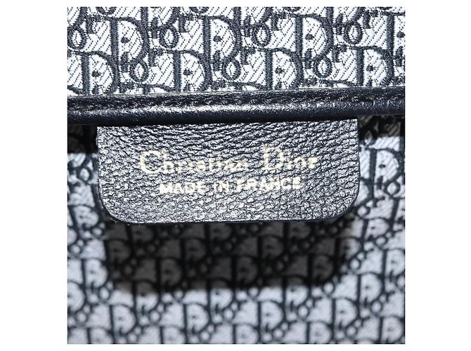 Borsa a spalla con catena Christian Dior in pelle nera e oro Auth ka658 Nero D'oro - vista 16