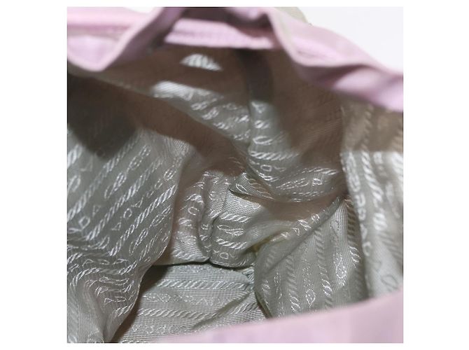 PRADA Backpack Nylon Pink Silver Auth 152952 Silvery - view 25