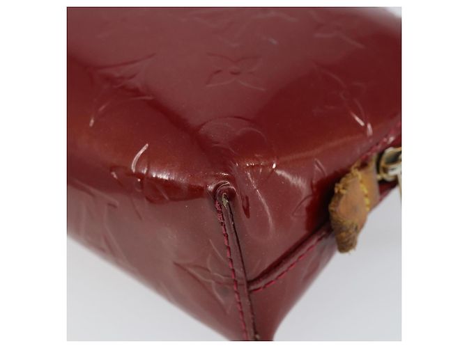 LOUIS VUITTON Pochette Cosmetica PM Pouch Rouge Grunadine M91746 Auth 149288 - vista 16