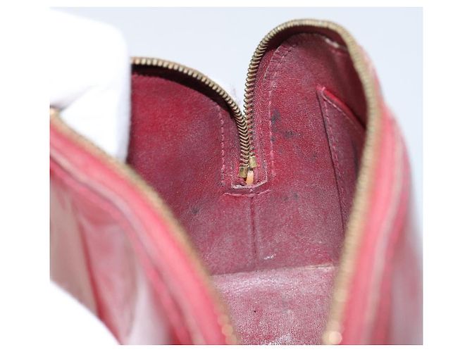 LOUIS VUITTON Pochette Cosmetica PM Pouch Rouge Grunadine M91746 Auth 149288 - vista 20