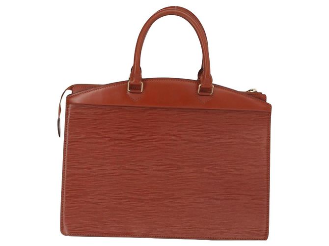LOUIS VUITTON Borsa a Mano Epi Riviera Marrone M48183 LV Auth bs31553 - vista 2