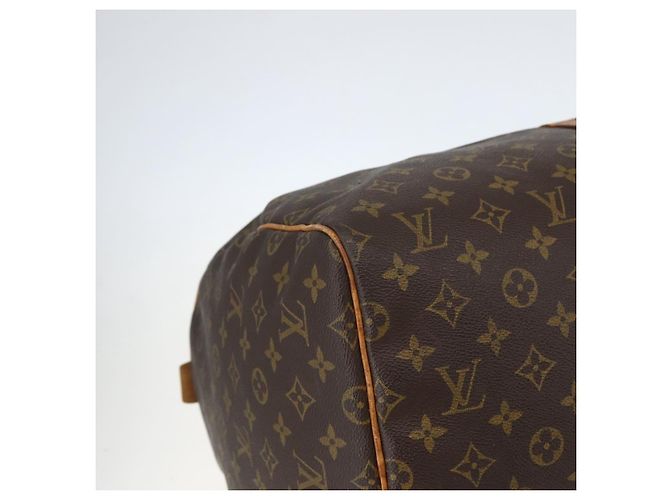 LOUIS VUITTON Borsa Boston Monogram Keepall 55 M41424 LV Auth ka634 Monogramma - vista 14