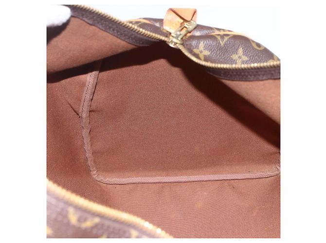 LOUIS VUITTON Borsa Boston Monogram Keepall 55 M41424 LV Auth ka634 Monogramma - vista 19