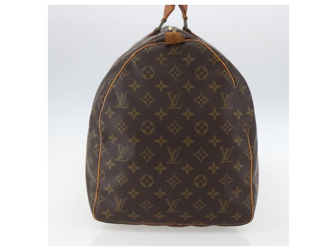 LOUIS VUITTON Borsa Boston Monogram Keepall 55 M41424 LV Auth ka634 Monogramma - vista 3