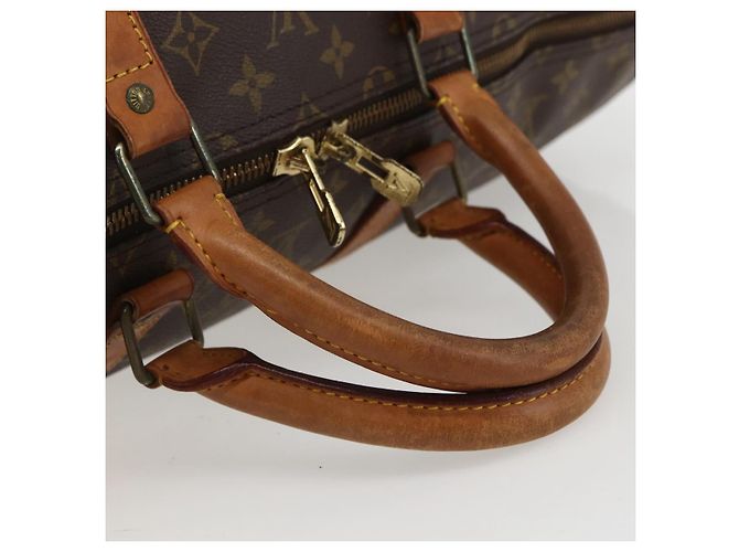 LOUIS VUITTON Borsa Boston Monogram Keepall 55 M41424 LV Auth ka634 Monogramma - vista 7